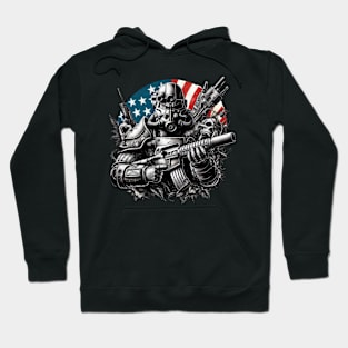 Fallout brotherhood of steel armor Hoodie